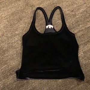 Madewell velour bodysuit